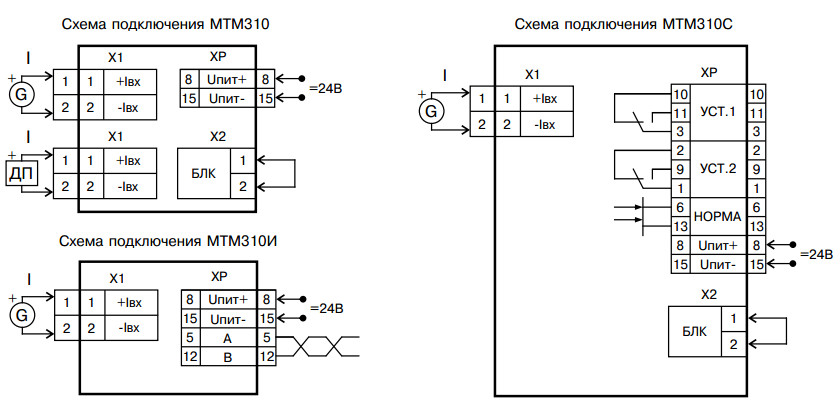 Rmcn22bd схема подключения