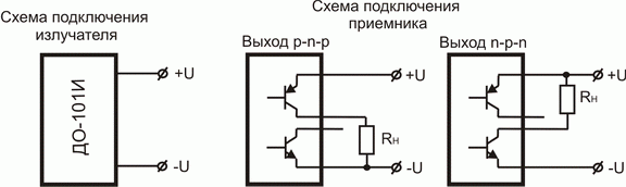 Схема подключения датчика