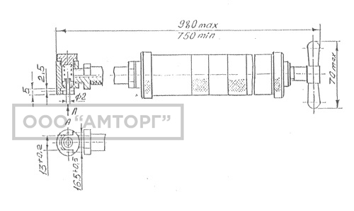 Насос для пластичного смазочного материала НРЗ (ШРГ-250) фото 1