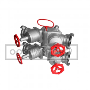 Рукавное четырехходовое разветвление РЧ-150 Л-А-1,6 фото 1